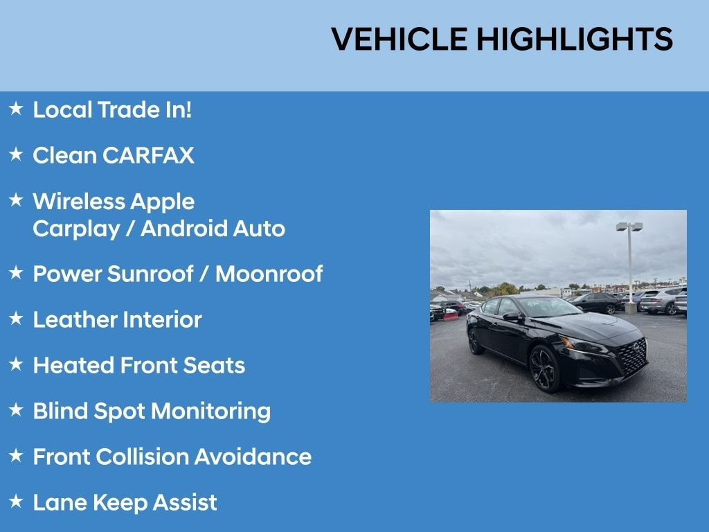 Used 2024 Nissan Altima 2.5 SR Sedan