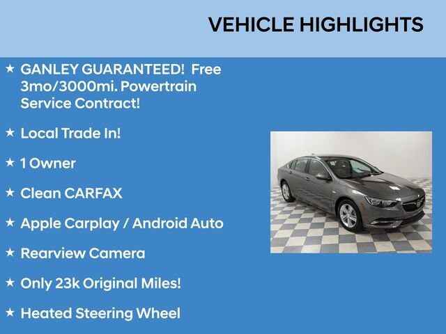 Used 2019 Buick Regal Sportback Preferred with VIN W04GL6SX9K1009578 for sale in Parma, OH