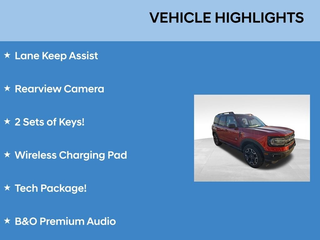 Used 2022 Ford Bronco Sport Outer Banks Outer Banks 4x4