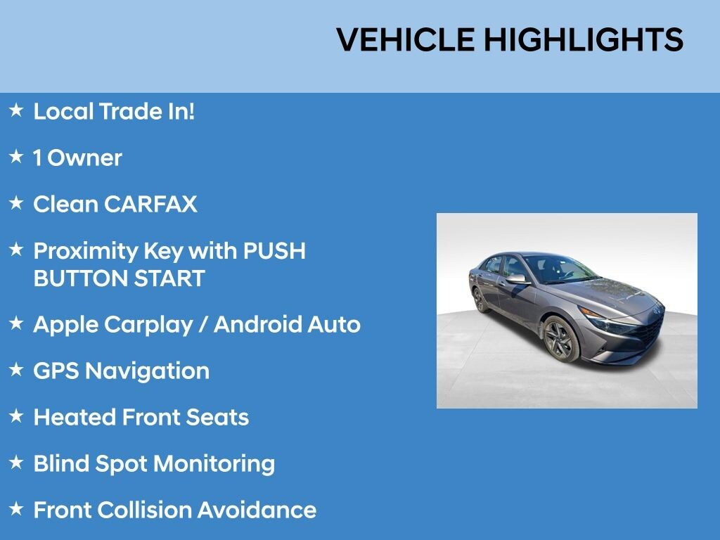 Used 2023 Hyundai Elantra SEL SEL IVT