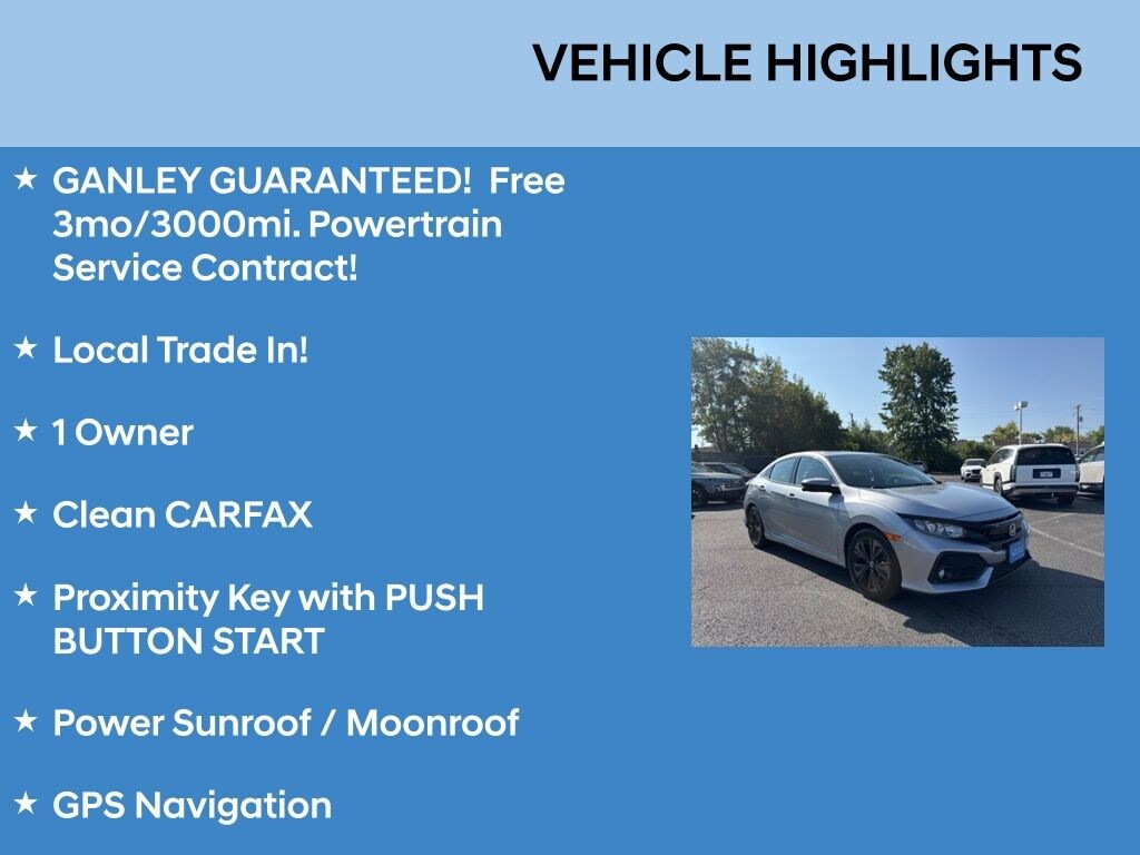 Used 2017 Honda Civic Hatchback EX-L Navi EX-L Navi CVT