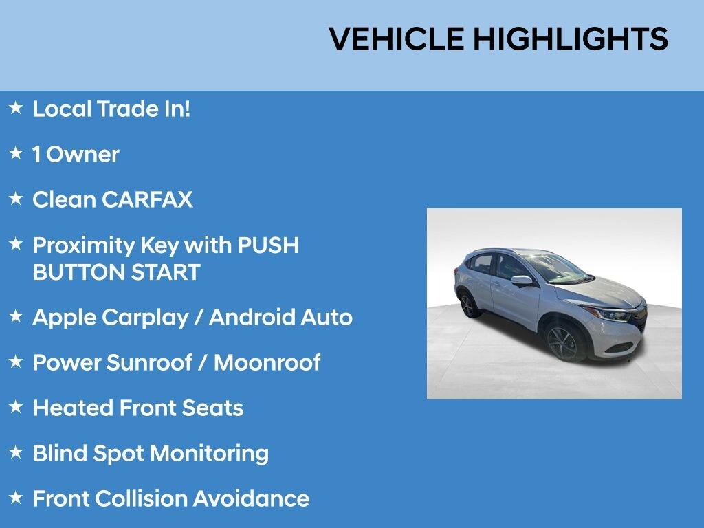 Used 2022 Honda HR-V EX EX AWD CVT