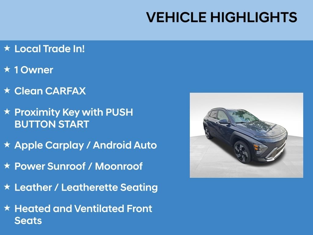 Used 2024 Hyundai Kona Limited Limited AWD