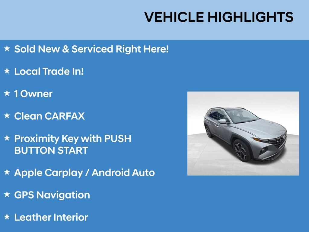 Used 2023 Hyundai Tucson Limited Limited FWD