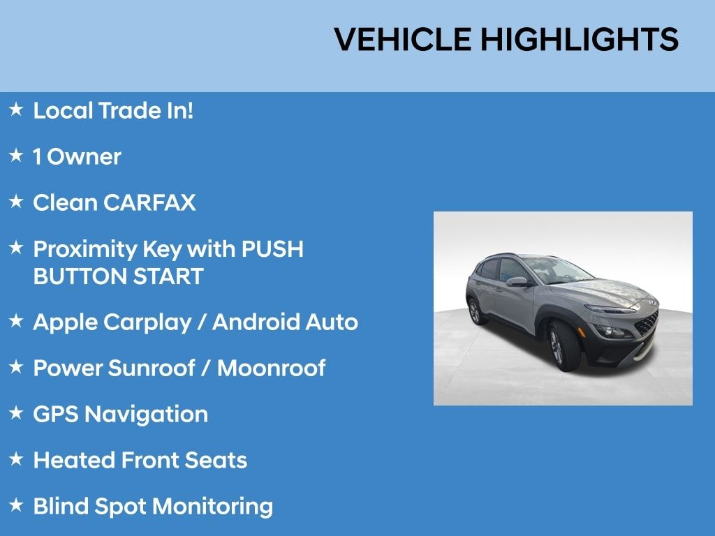Used 2023 Hyundai Kona SEL SEL Auto AWD