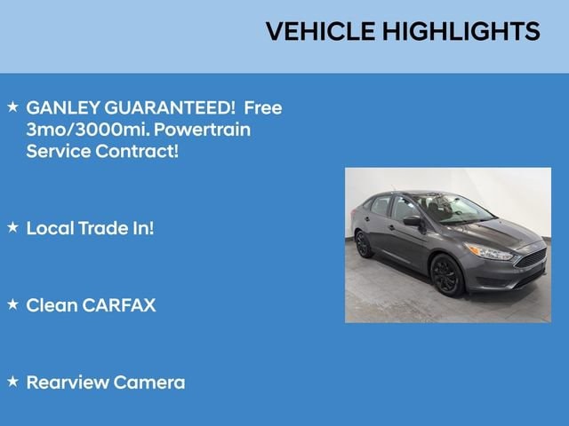 Used 2018 Ford Focus S with VIN 1FADP3E27JL228110 for sale in Parma, OH