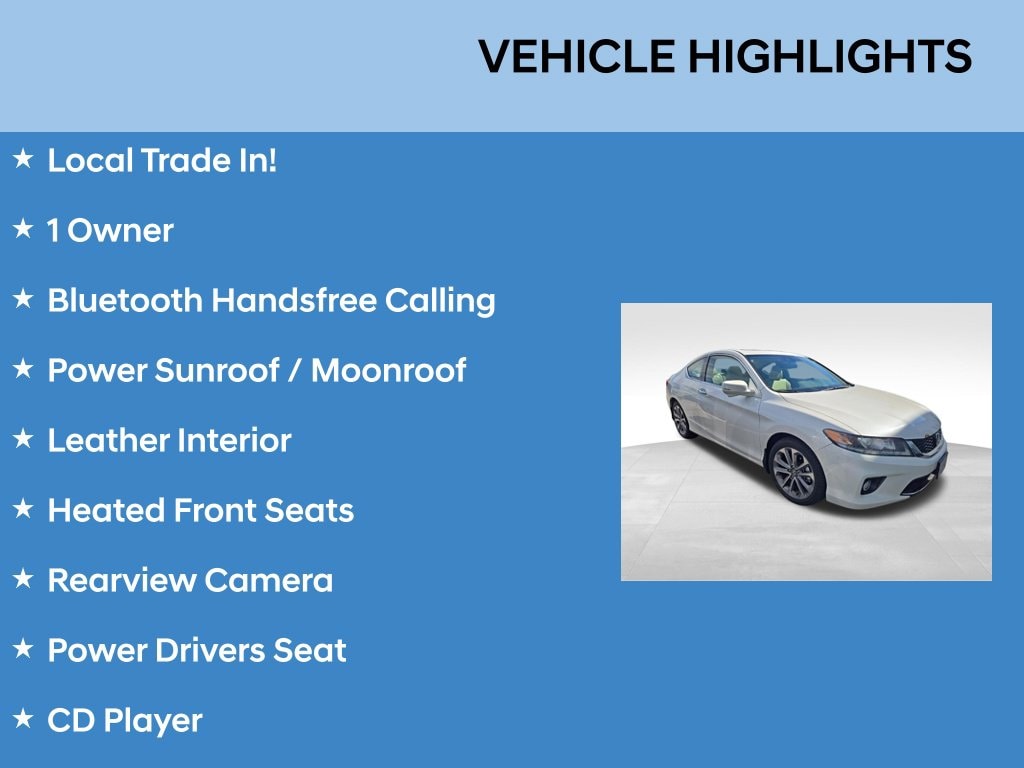 Used 2015 Honda Accord Coupe EX-L