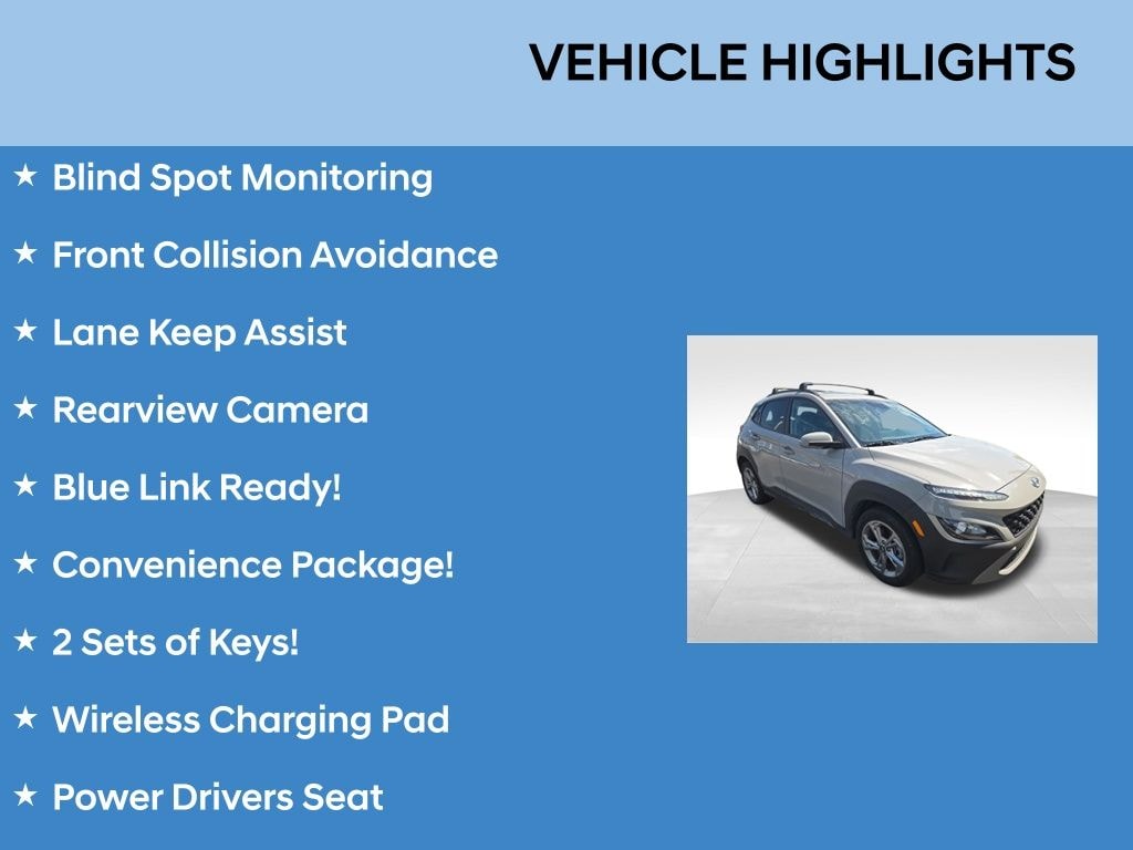 Used 2023 Hyundai Kona SEL SEL Auto AWD