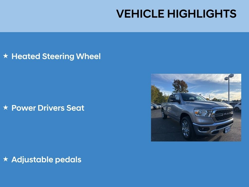 Used 2022 Ram 1500 Big Horn Big Horn 4x4 Crew Cab 64 Box