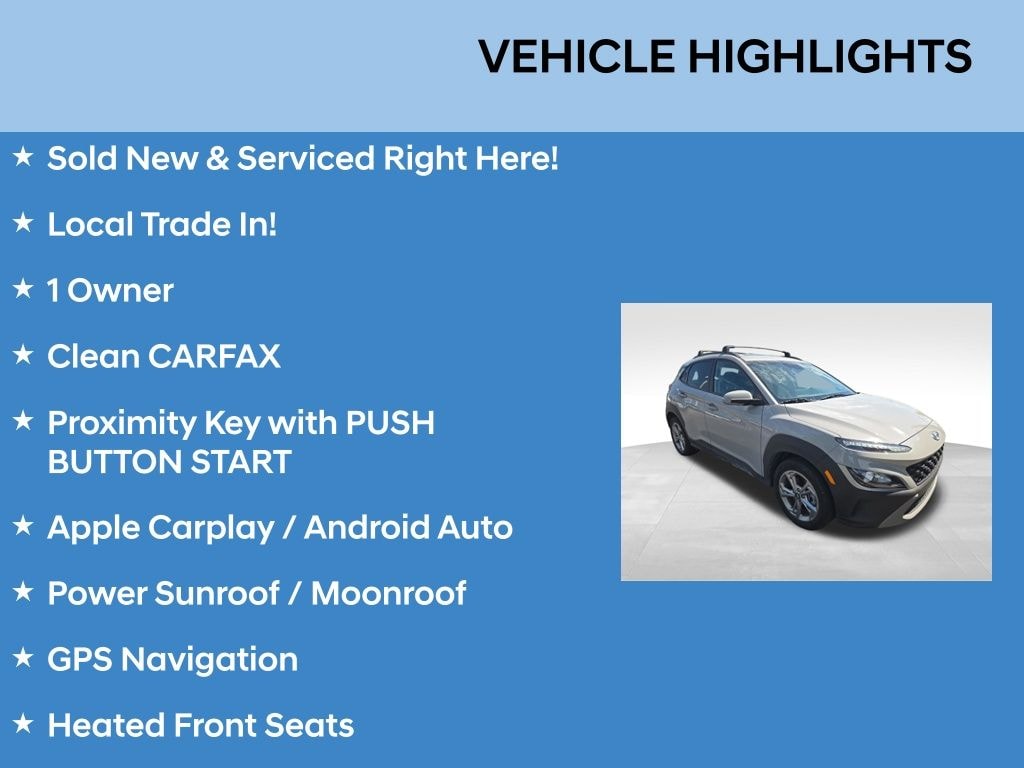 Used 2023 Hyundai Kona SEL SEL Auto AWD