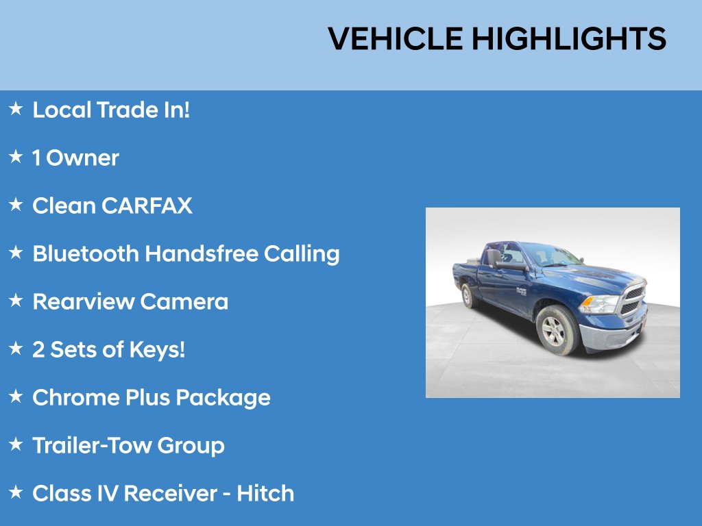 Used 2024 Ram 1500 Classic Tradesman Tradesman 4x4 Quad Cab 64 Box