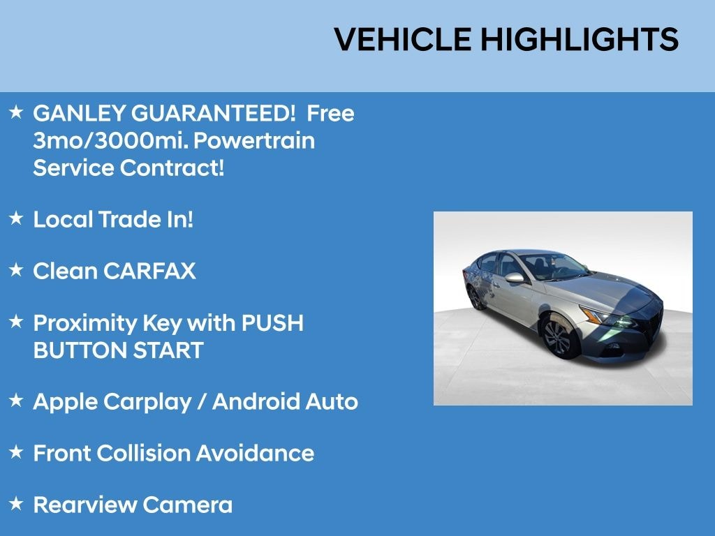 Used 2019 Nissan Altima 2.5 S Sedan