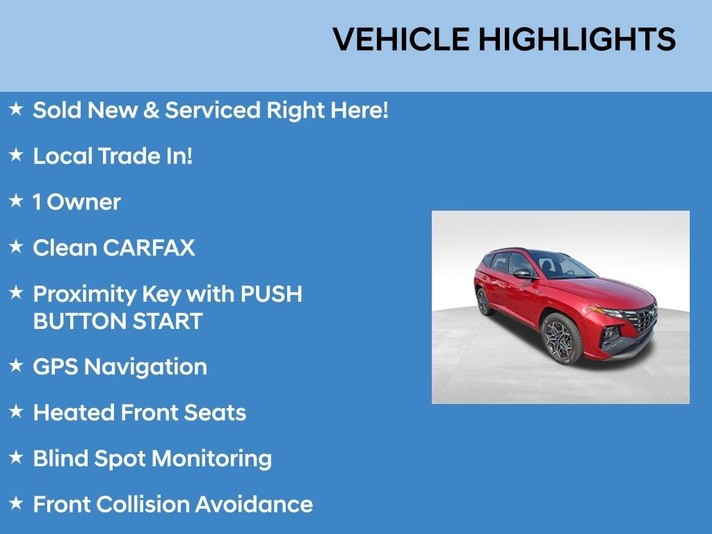 Used 2023 Hyundai Tucson N Line SUV