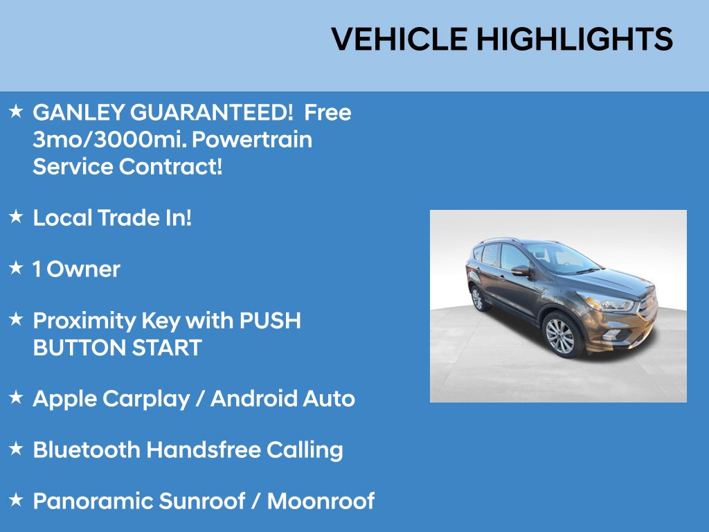 Used 2017 Ford Escape Titanium SUV