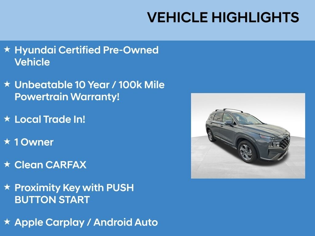 Certified 2023 Hyundai Santa Fe SEL SUV