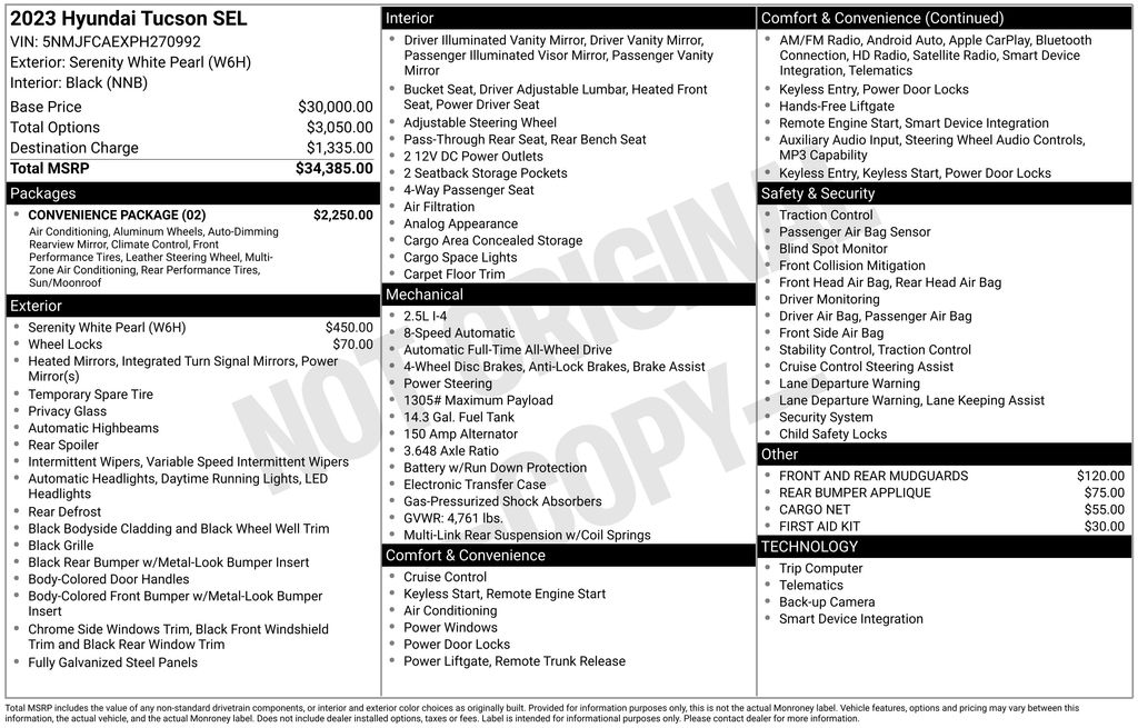 2023 Hyundai Tucson SEL - Photo 24