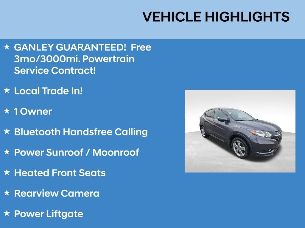 Used 2016 Honda HR-V EX AWD SUV