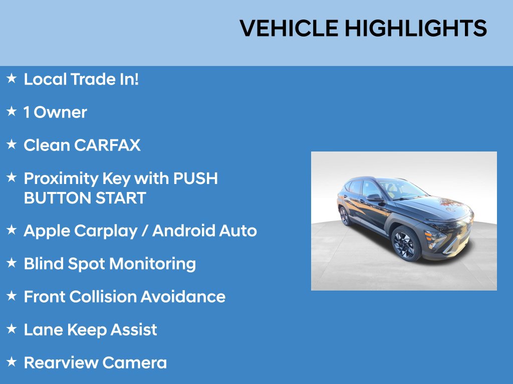 Used 2024 Hyundai Kona SEL SUV