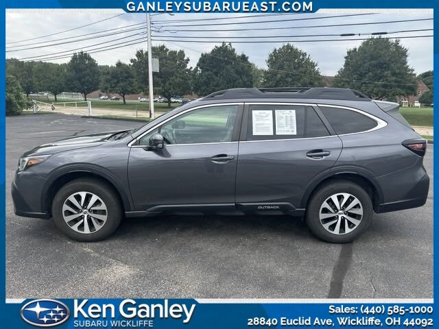 Used 2021 Subaru Outback Premium with VIN 4S4BTACC4M3123926 for sale in Wickliffe, OH