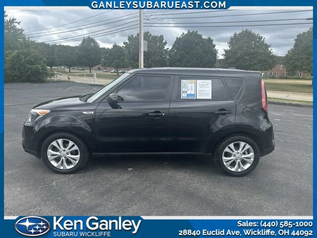 Used 2015 Kia Soul + with VIN KNDJP3A50F7213834 for sale in Wickliffe, OH