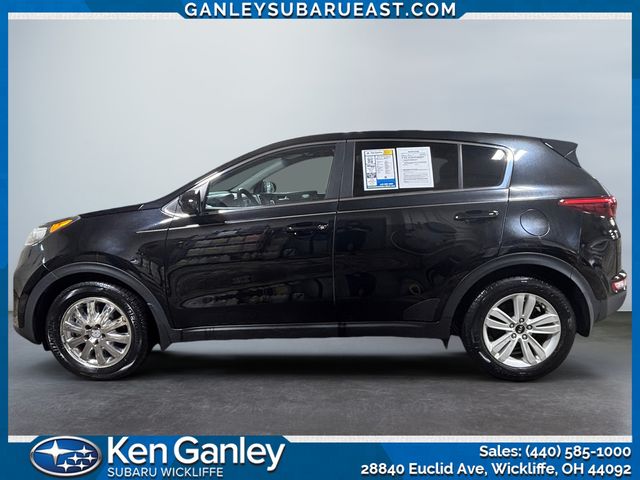 Used 2017 Kia Sportage LX with VIN KNDPM3AC3H7076375 for sale in Wickliffe, OH