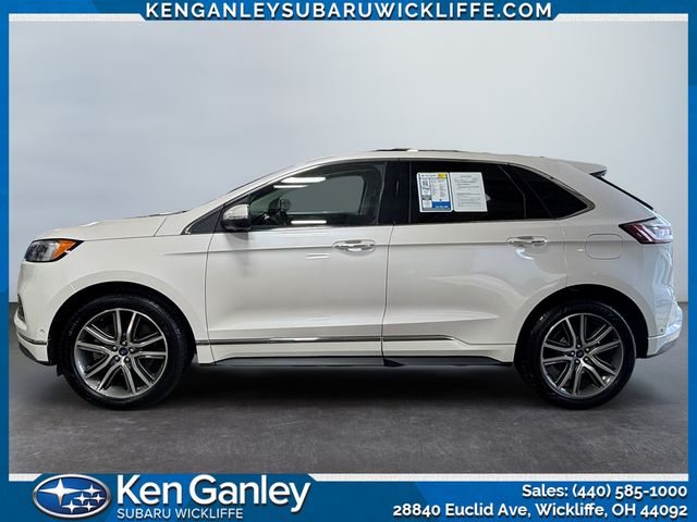 Used 2019 Ford Edge Titanium with VIN 2FMPK4K90KBB35259 for sale in Wickliffe, OH
