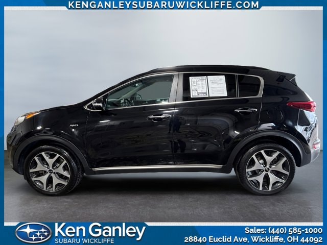 Used 2019 Kia Sportage SX with VIN KNDPRCA64K7538722 for sale in Wickliffe, OH