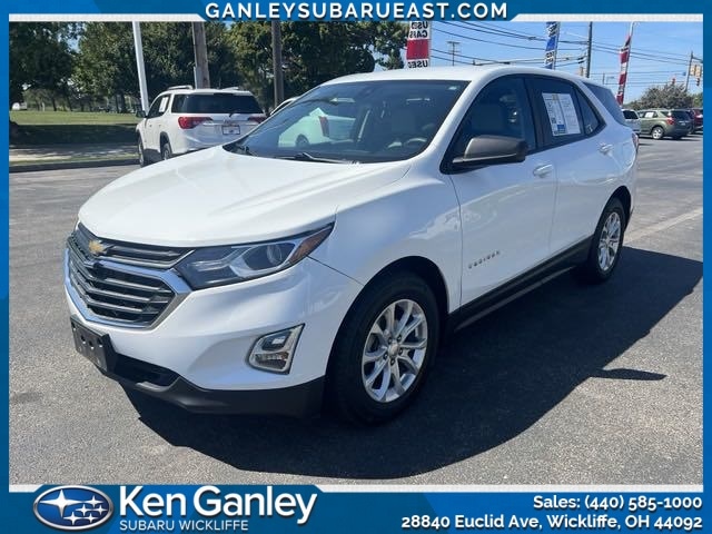 Used 2020 Chevrolet Equinox LS with VIN 3GNAXHEV4LS669010 for sale in Wickliffe, OH