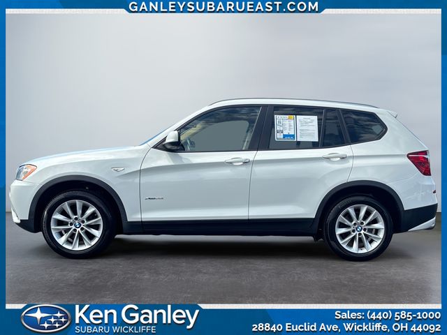 Used 2013 BMW X3 xDrive28i with VIN 5UXWX9C5XD0A30485 for sale in Wickliffe, OH