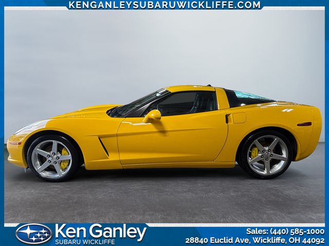 Used 2005 Chevrolet Corvette Base with VIN 1G1YY24U355116493 for sale in Wickliffe, OH