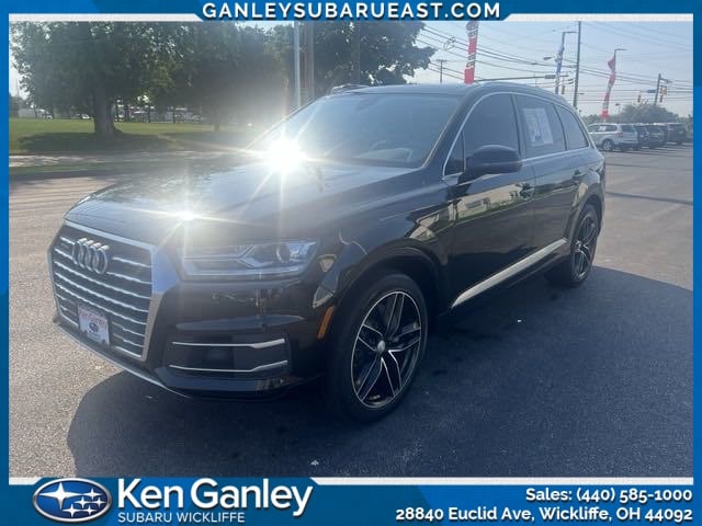 Used 2017 Audi Q7 Premium Plus with VIN WA1LAAF73HD042469 for sale in Wickliffe, OH