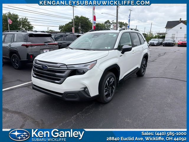Crystal White Pearl 2026 Subaru Forester Hybrid Limited AWD SUV / Crossover All-Wheel Drive Continuously Variable Transmission