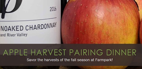 Lake Farmpark presents: Apple Harvest Pairing Dinner Sept 25, 2020 Lake Farmpark presents: Apple Harvest Pairing Dinner Sept 25, 2020