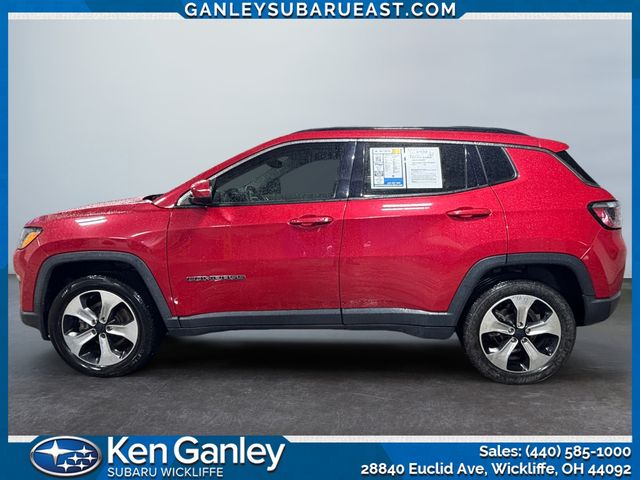 Used 2018 Jeep Compass Latitude with VIN 3C4NJDBB2JT114496 for sale in Wickliffe, OH