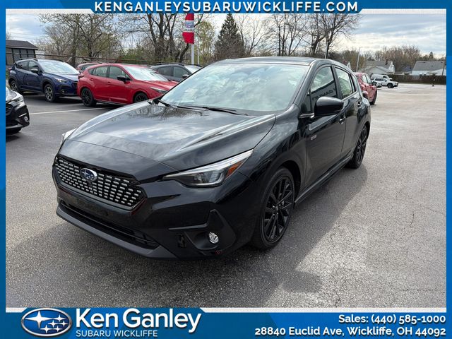 Crystal Black Silica 2026 Subaru Impreza RS AWD Wagon All-Wheel Drive Continuously Variable Transmission