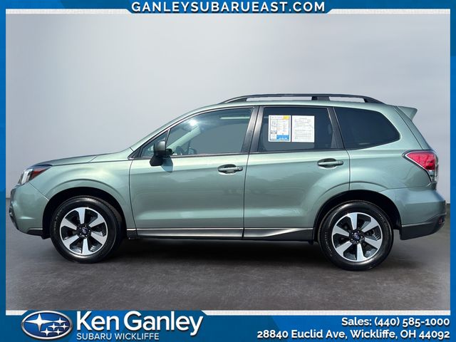 Used 2018 Subaru Forester Premium with VIN JF2SJAGCXJH493279 for sale in Wickliffe, OH