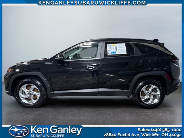 Used 2022 Hyundai Tucson SEL with VIN 5NMJBCAE0NH106353 for sale in Wickliffe, OH