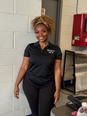 Staff member Tasneem Brooks from ID_377c3bbae6aa