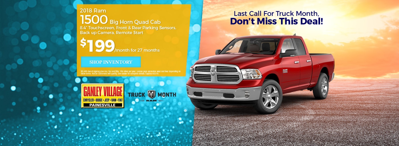 Ganley Village Chrysler Dodge Jeep Ram Fiat Painesville