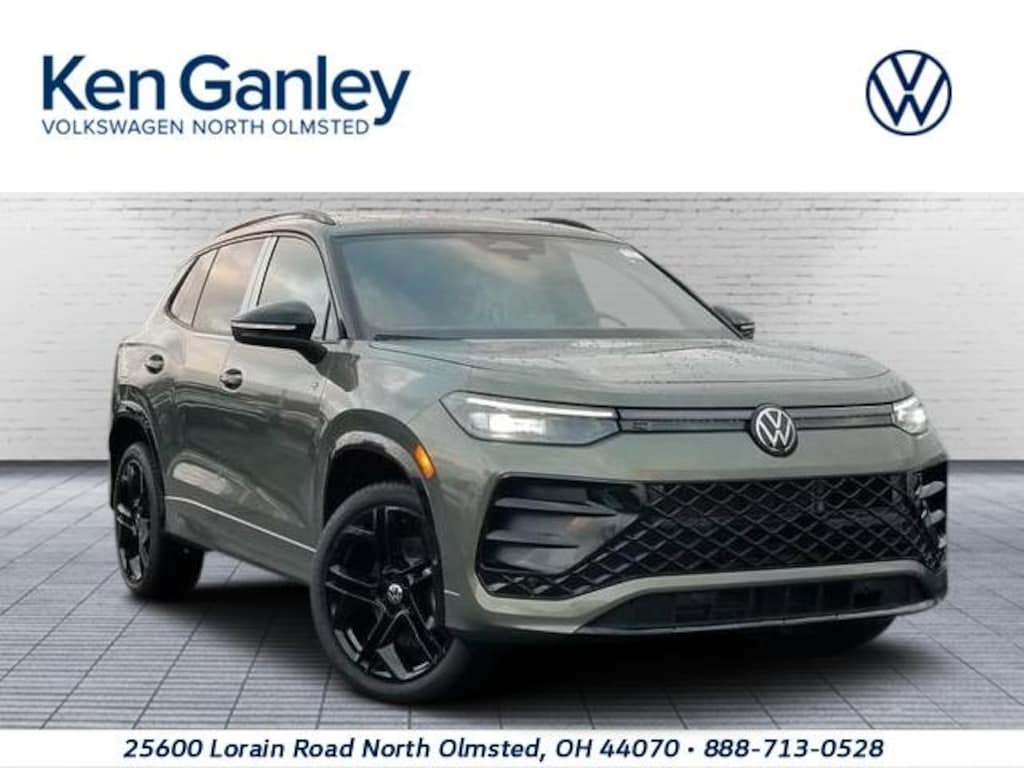 New 2026 Volkswagen Tiguan 2.0T SE R-Line Black SUV