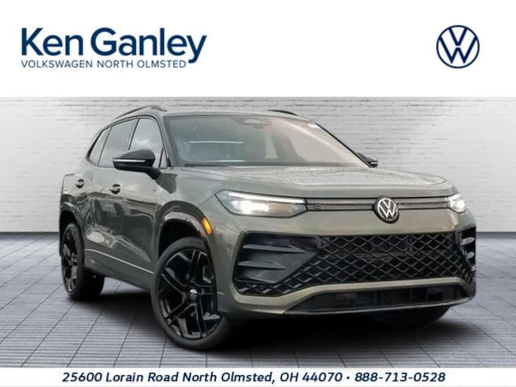 New 2026 Volkswagen Tiguan 2.0T SE R-Line Black SUV