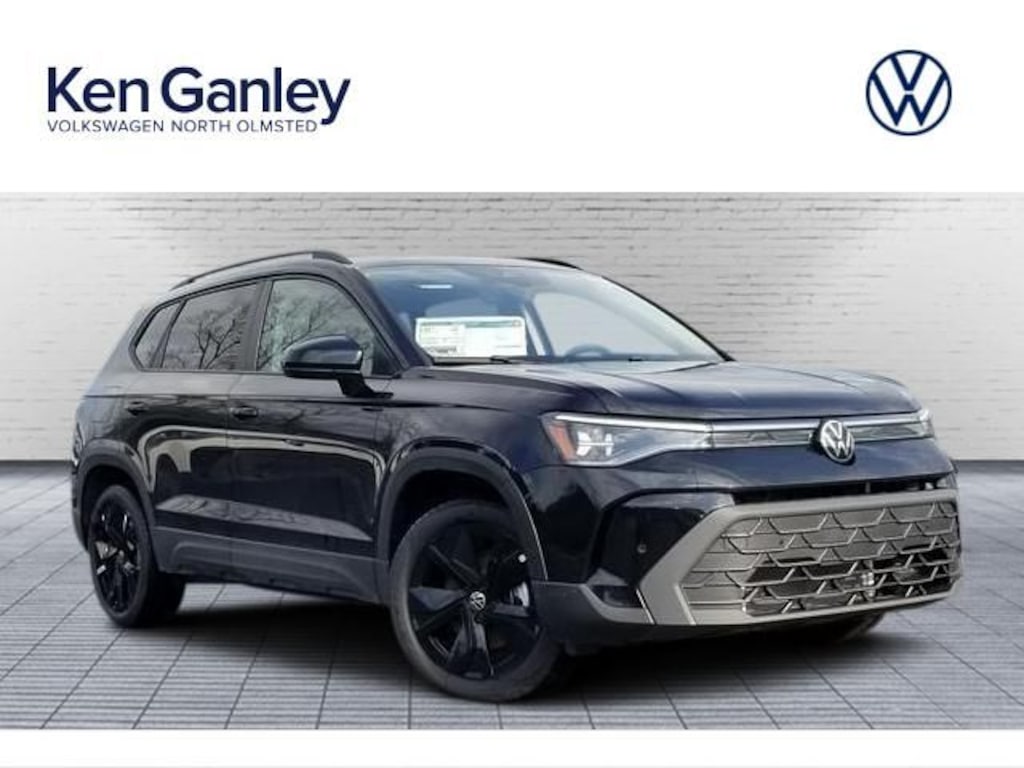 New 2026 Volkswagen Taos 1.5T SE Black SUV