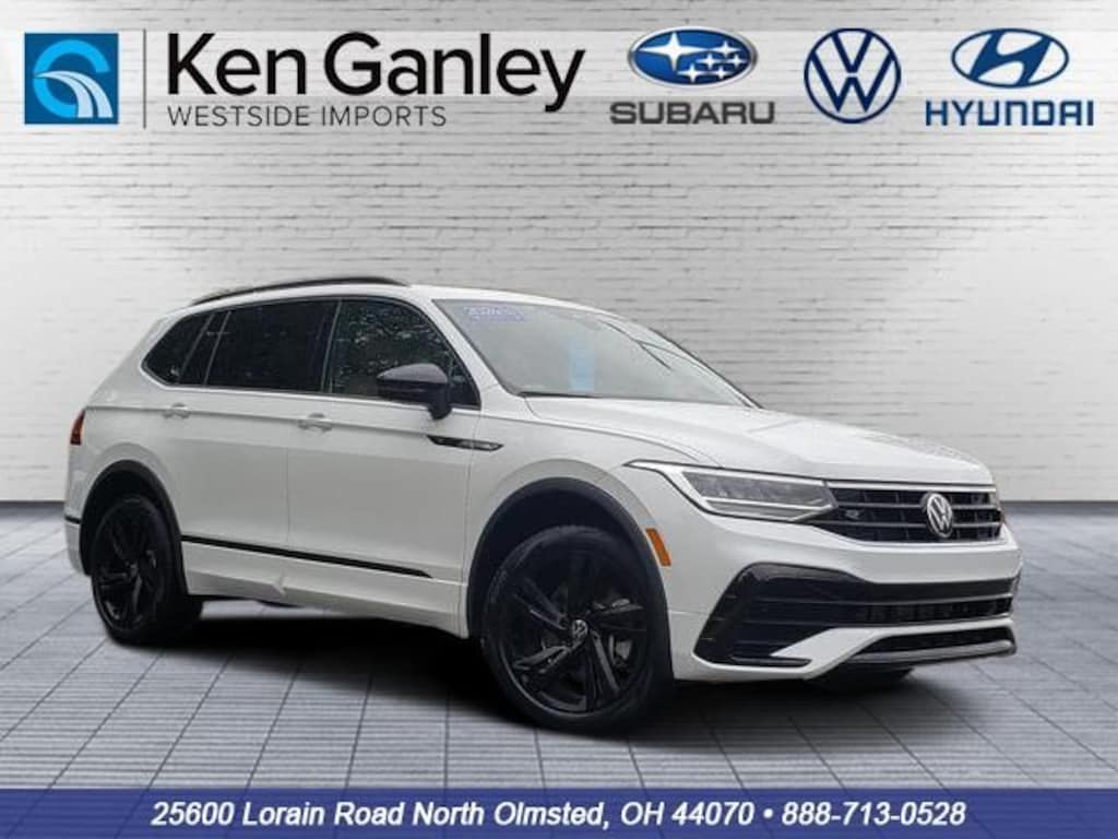 Certified 2024 Volkswagen Tiguan 2.0T SE R-Line Black SUV