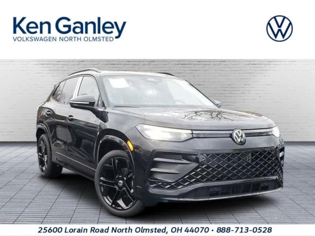 New 2026 Volkswagen Tiguan 2.0T SE R-Line Black SUV