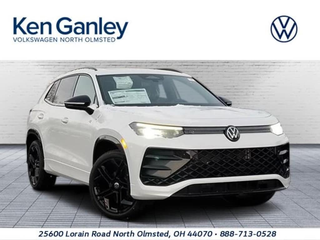 New 2026 Volkswagen Tiguan 2.0T SE R-Line Black SUV