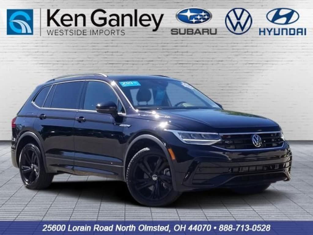 Certified 2023 Volkswagen Tiguan 2.0T SE R-Line Black SUV