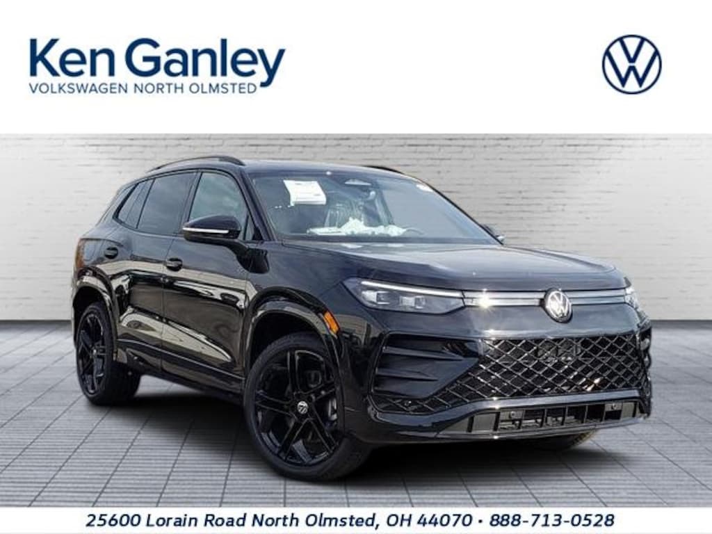 New 2026 Volkswagen Tiguan 2.0T SE R-Line Black SUV