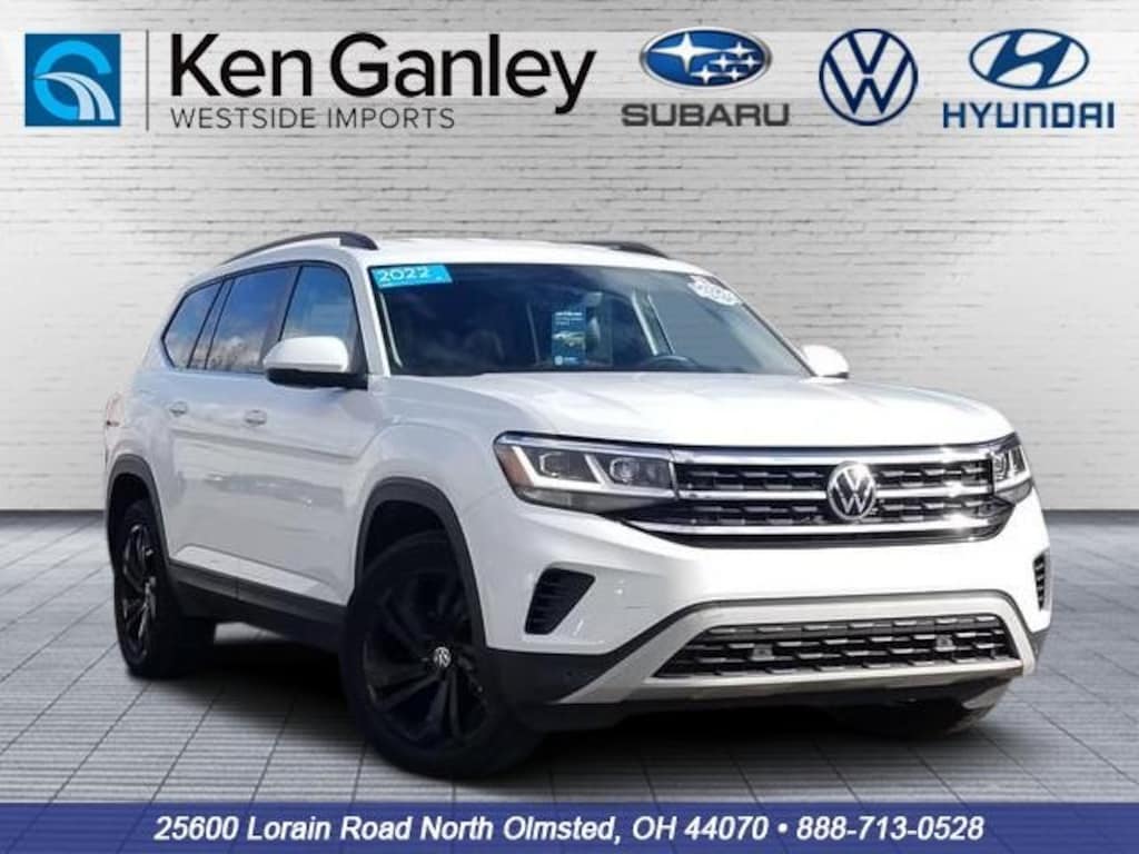 Certified 2022 Volkswagen Atlas 2.0T SE w/Technology SUV