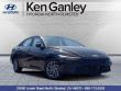 New 2026 Hyundai Elantra Hybrid Blue Sedan
