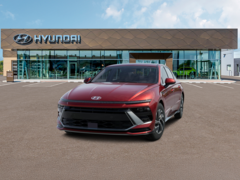 2026 Hyundai Sonata Hybrid Blue Sedan